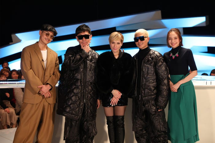 今市隆二、m-flo、ベッキー/音楽番組「LOVE or NOT♪」より(提供画像)