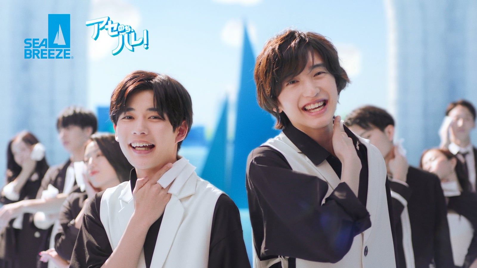 なにわ男子・道枝駿佑＆長尾謙杜、息ピッタリなオリジナルダンス披露　スタッフも歓声