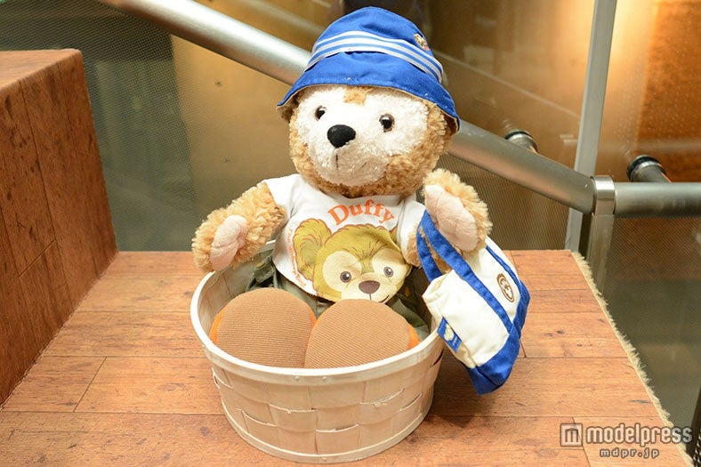 過去のコスチューム姿のダッフィー