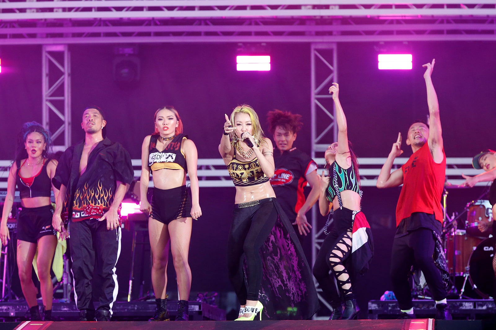 26日に出演した倖田來未（写真提供：avex）