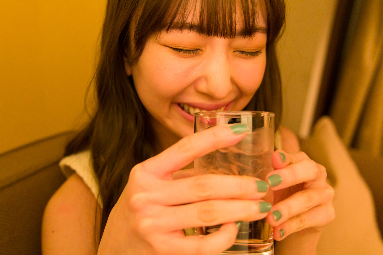 熊崎晴香1st写真集「表情ガール」お気に入りカット／撮影：Takeo Dec.（扶桑社刊）