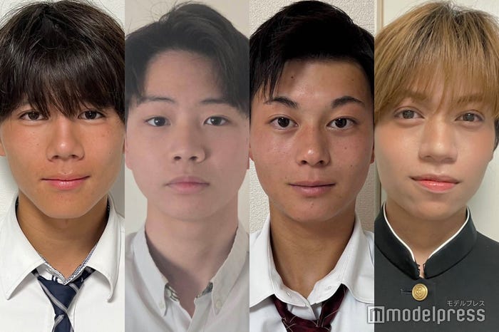 「男子高生ミスターコン2025」中国・四国エリア暫定上位4人