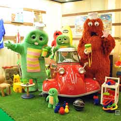 ガチャピンとムックが登場する「ガチャピンのおうちカフェ」