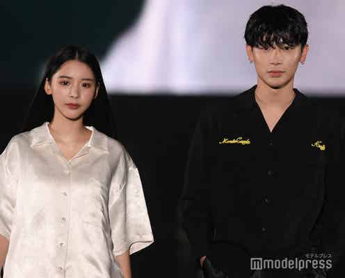 “オシャレすぎる姉弟”よしあき&ミチ、ワントーンコーデでクールな眼差し<関コレ2022S/S>