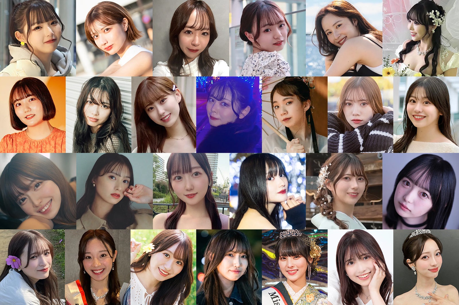 日本一のミスキャンパスを決めるコンテスト、準決勝進出者発表＜MISS OF MISS CAMPUS QUEEN CONTEST 2024＞