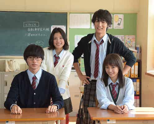 広瀬すず×山崎賢人×石井杏奈×中川大志「四月は君の嘘」インタビュー連載スタート!キャスト同士の質問リレーも