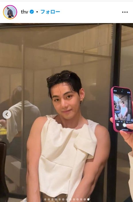 V Instagramより