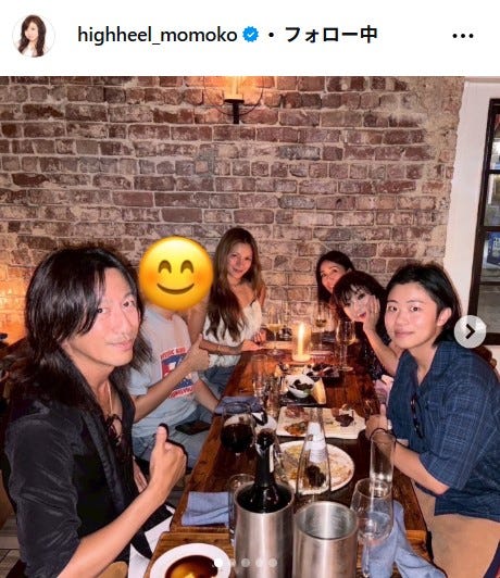 ハイヒール・モモコInstagramより
