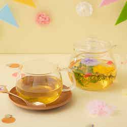 うさまるのフラワーハーブティー税込1,090円(C)sakumaru