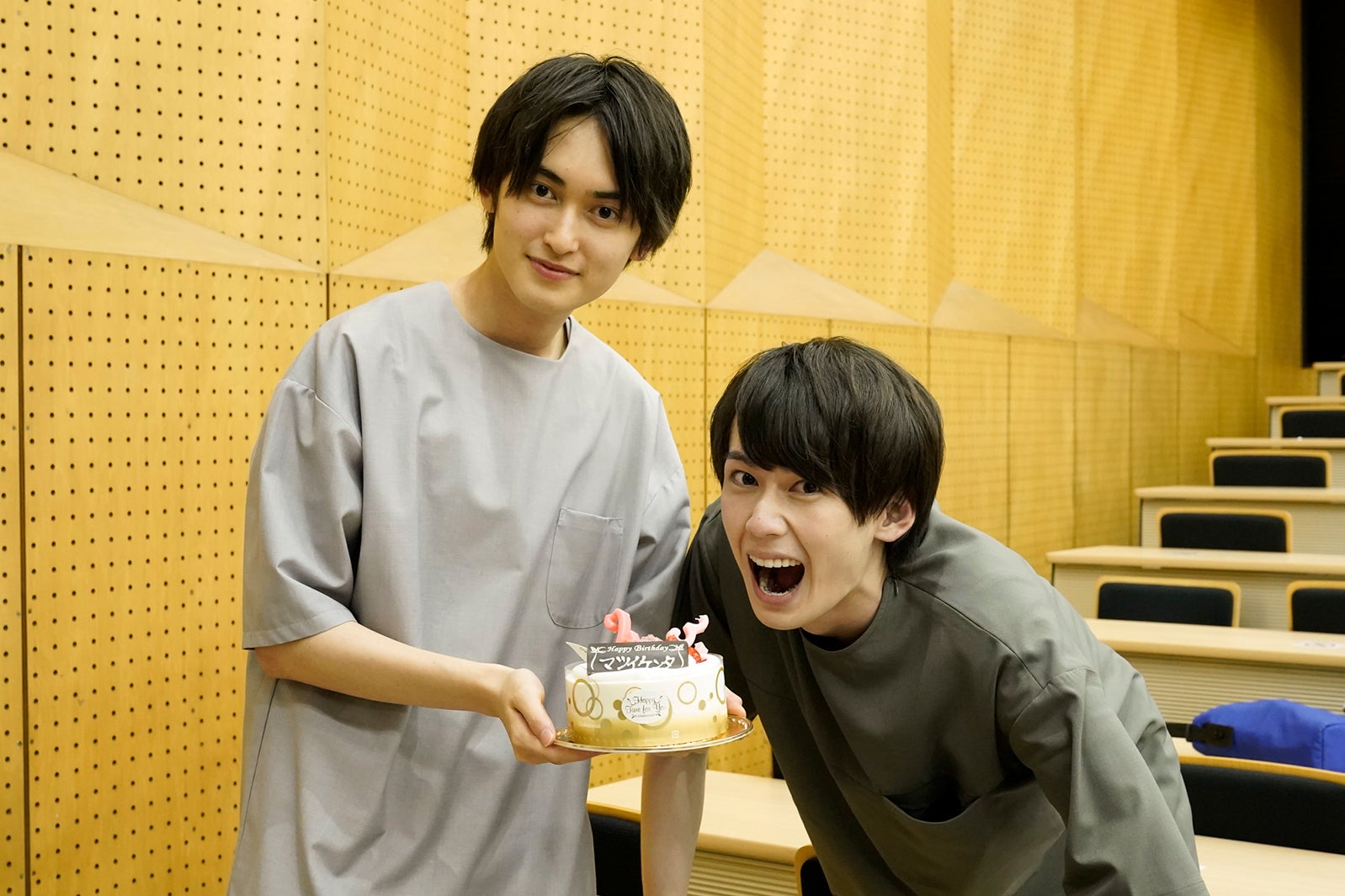 松井健太、織部典成（提供写真）