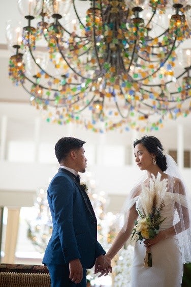 卜部弘嵩＆高橋ユウ（C）ワタベウェディング