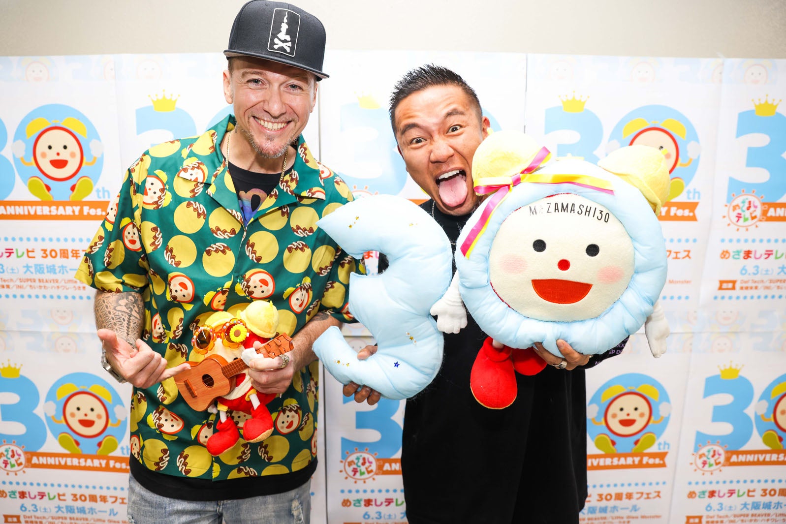 （左から）Shen、Micro（提供写真）