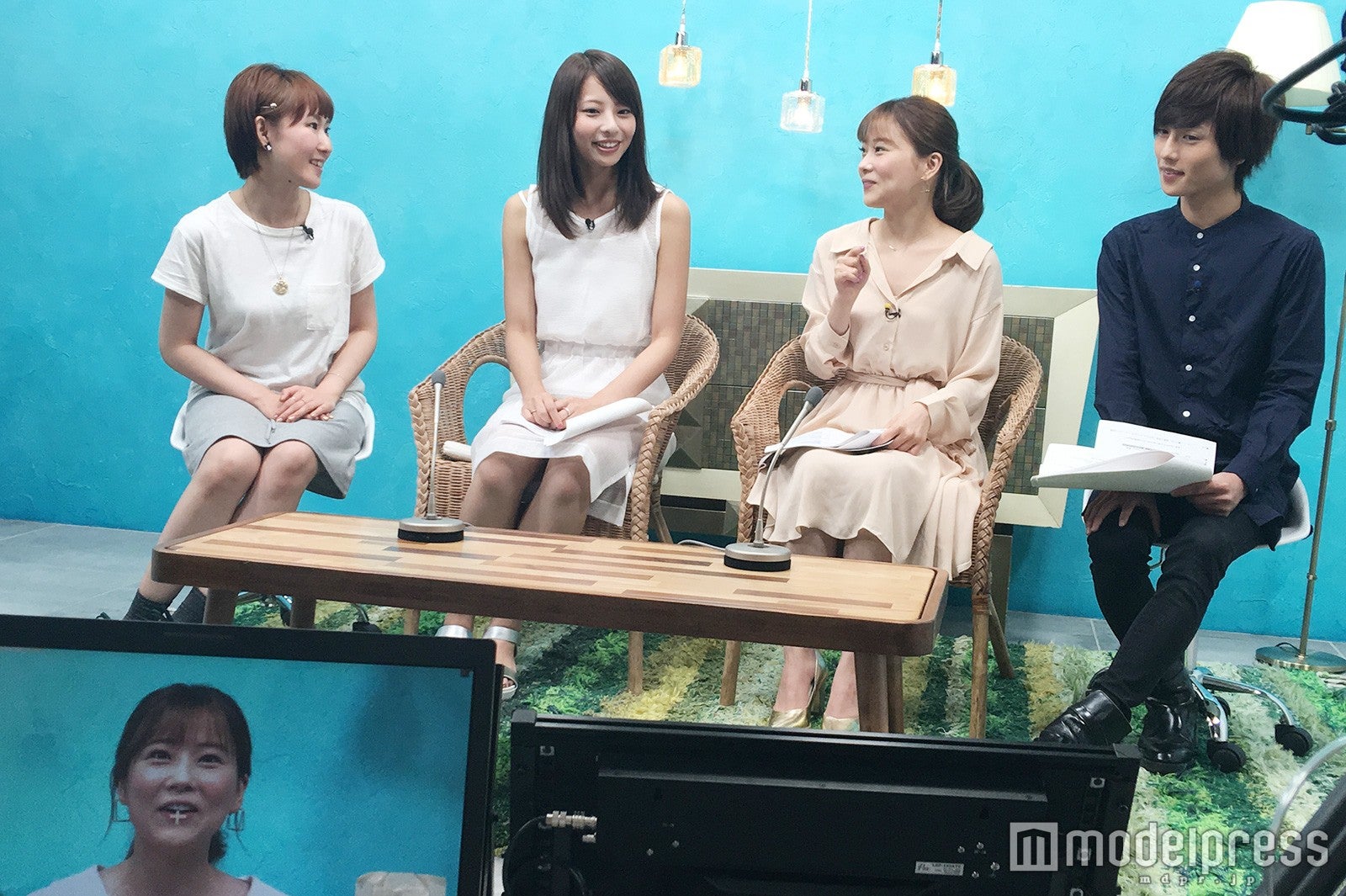 「ナナイロ～FRIDAY～」生放送の様子（C）モデルプレス