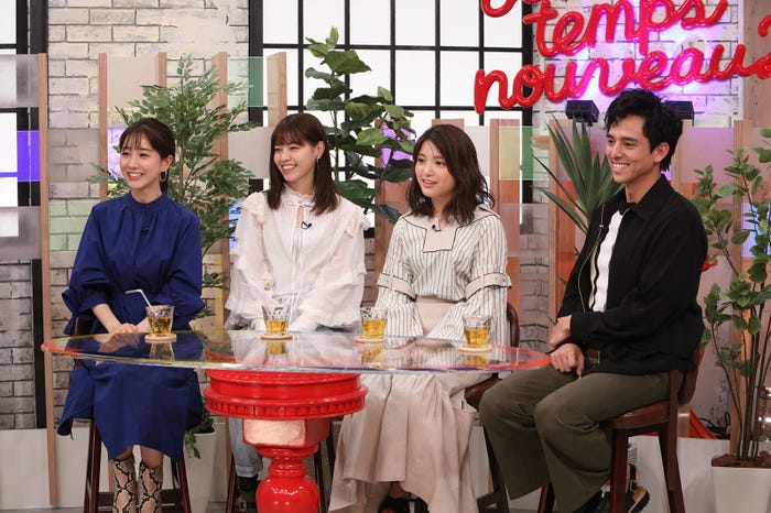 田中みな実、西野七瀬、川島海荷、満島真之介(C)カンテレ