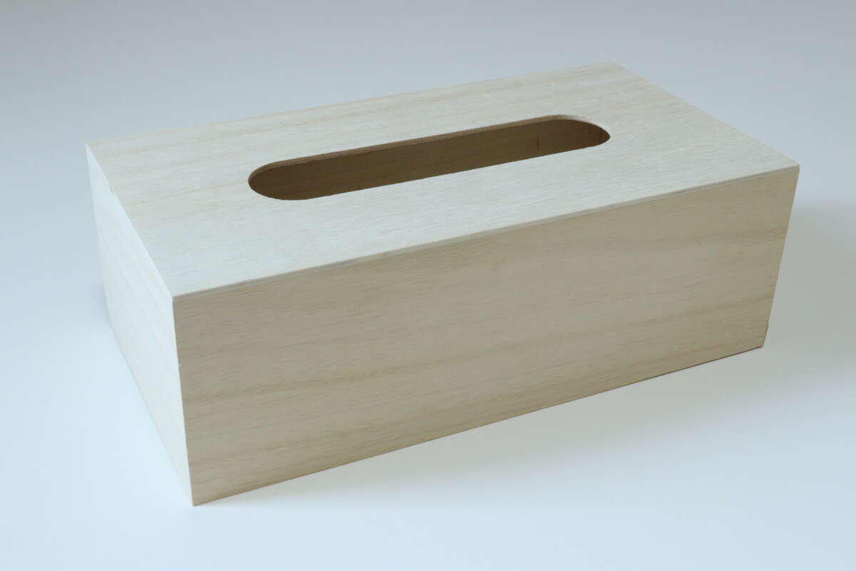 木製ティッシュケース 木製ティッシュケース