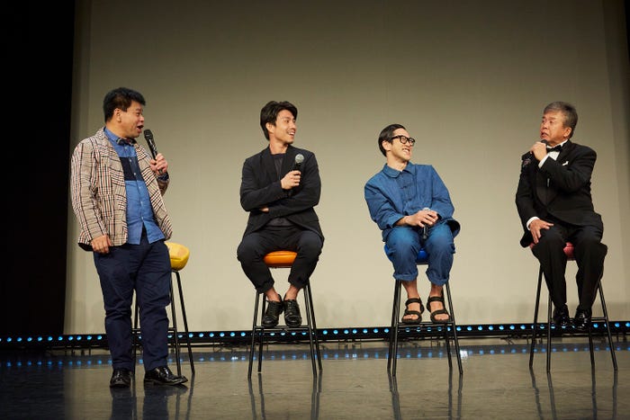 ジミー大西、中尾明慶、六角慎司、村上ショージ (C)2018YDクリエイション