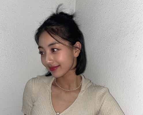 TWICEジヒョ、へそ出しルック披露「スタイル抜群」「可愛すぎる」の声