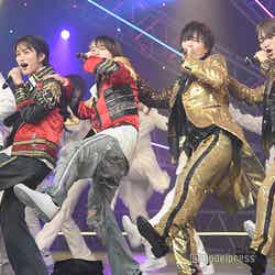 特別パフォーマンスを披露した橋本涼、井上瑞稀、浮所飛貴、那須雄登「サマステライブ2024」ゲネプロより(C)モデルプレス