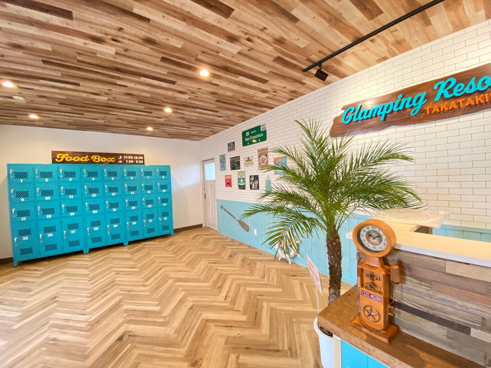 高滝湖グランピングリゾート／画像提供：HAMIRU