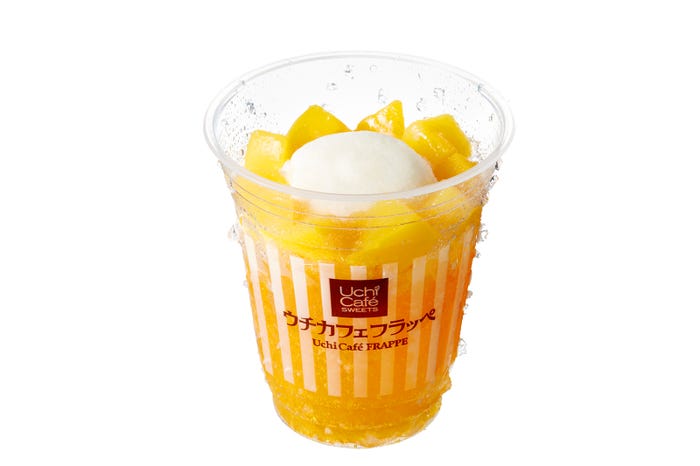 ウチカフェフラッペ マンゴー/画像提供:ローソン
