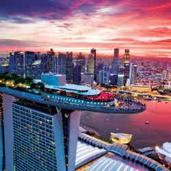マリーナベイ・サンズ最上階に位置する「セラヴィ シンガポール」／画像提供：東急不動産