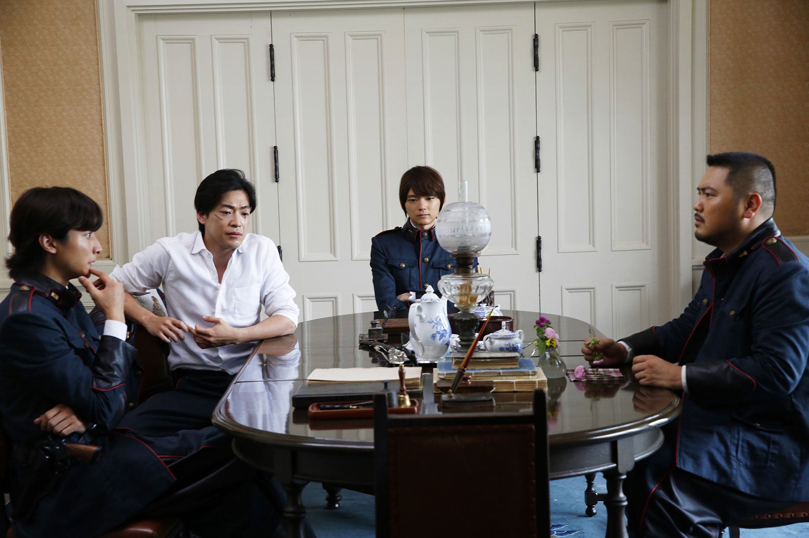 スピンオフドラマ「天火、ヤマイヌ（犲）やめるってさ」より（C）2018「曇天に笑う」製作委員会