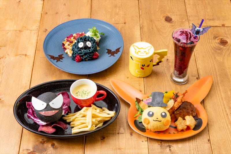 「ポケモンカフェ」秋限定メニューが登場、ピカチュウやゴースらモチーフに