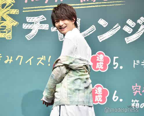美 少年・浮所飛貴、1人きりのイベントで“奇跡”起こす?サービス精神旺盛な姿に報道陣も笑顔<胸が鳴るのは君のせい>