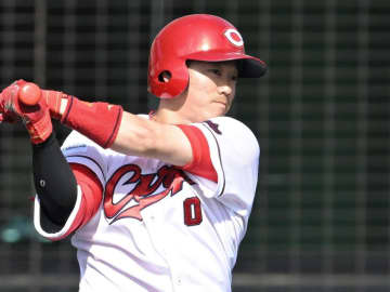 広島 ドラ3・勝田がへんとう炎 新井監督「まだ熱が引かないので（再合流を）見送る」OP戦12試合に出場で打率・275