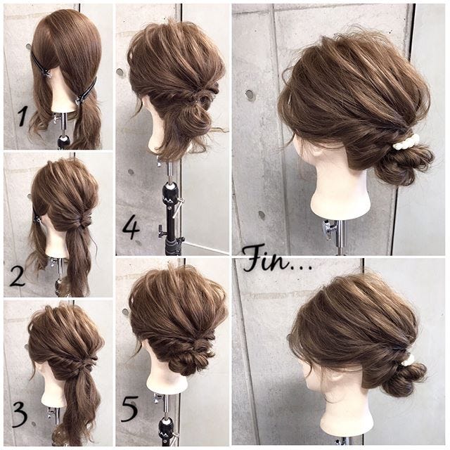 画像5 15 ロングヘア アップのアレンジ特集 誰でも出来る簡単おしゃれまとめ髪とは モデルプレス