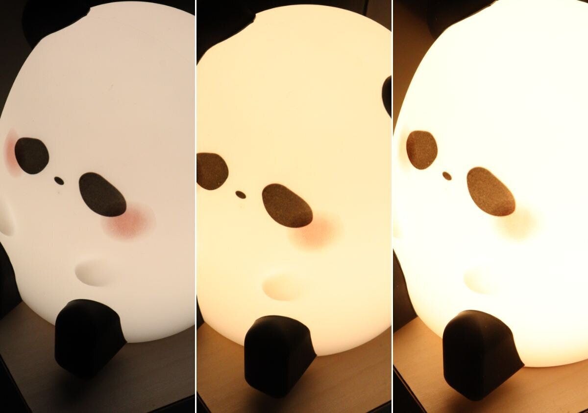 センサーライト（パンダ）　明るさ調整