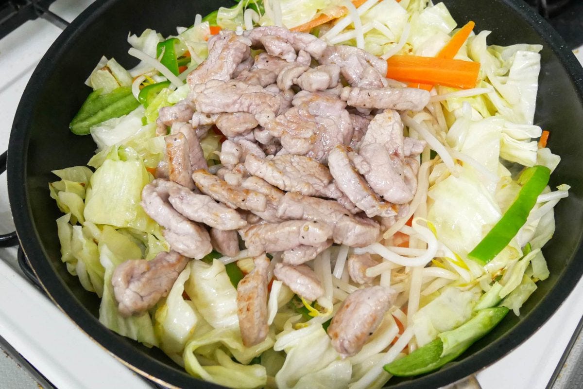 全農・野菜炒め