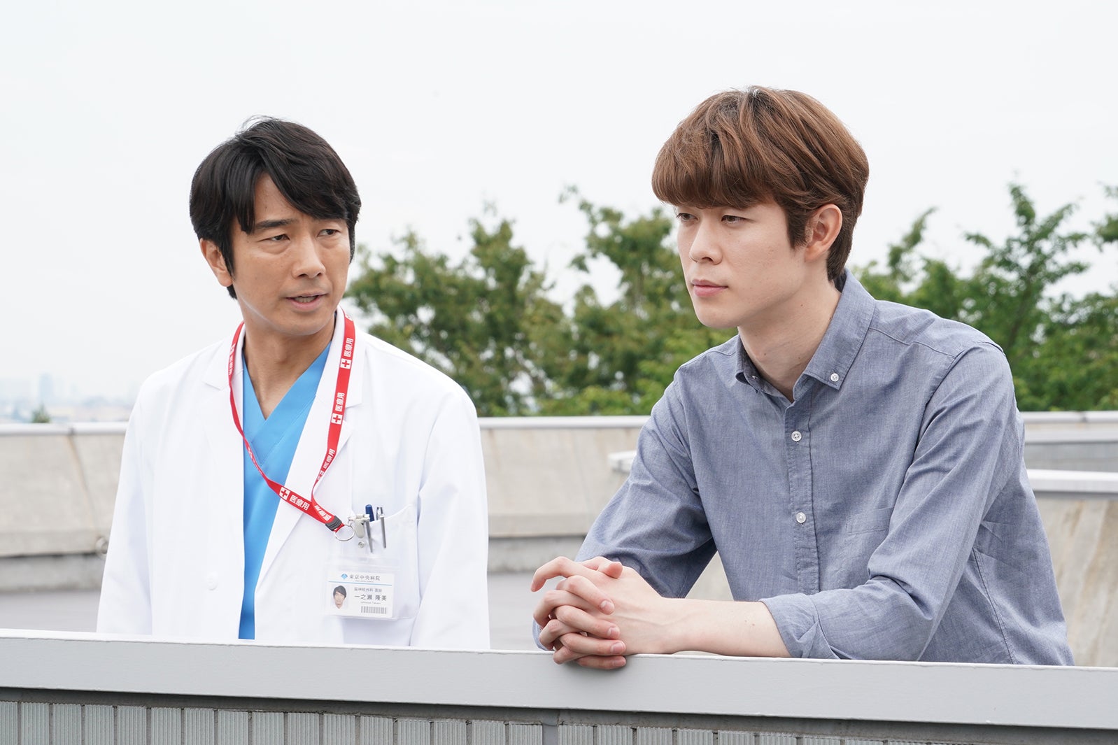 眞島秀和、宮沢氷魚（C）日本テレビ