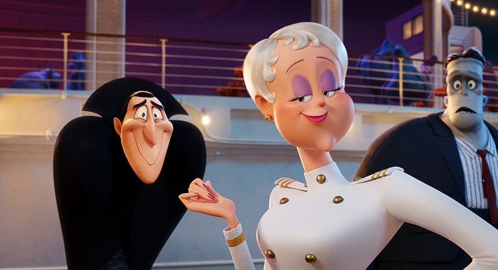 映画「モンスター・ホテル クルーズ船の恋は危険がいっぱい?!」場面写真(C)2018 Sony Pictures Animation Inc. and MRC II Distribution Company LP. All Rights Reserved.