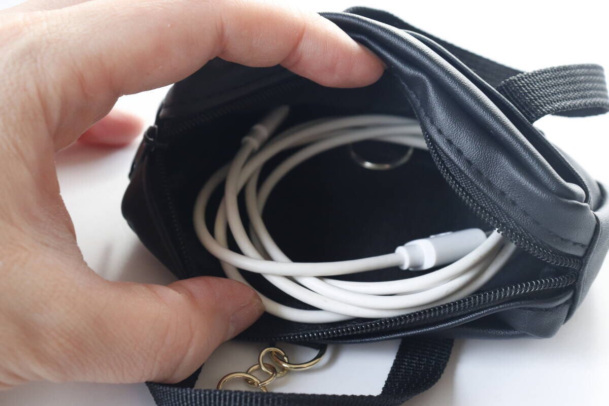 ミニスクールバッグ風チャームポーチ