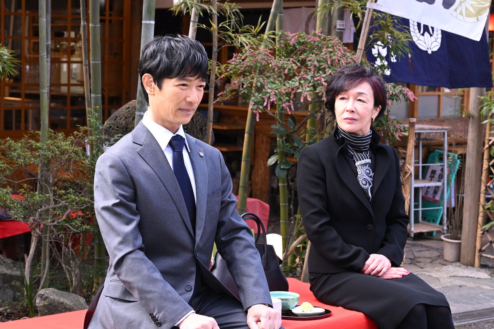 堺雅人、キムラ緑子「VIVANT」第5話より（C）TBS