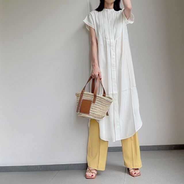 シャツワンピース シャツワンピース