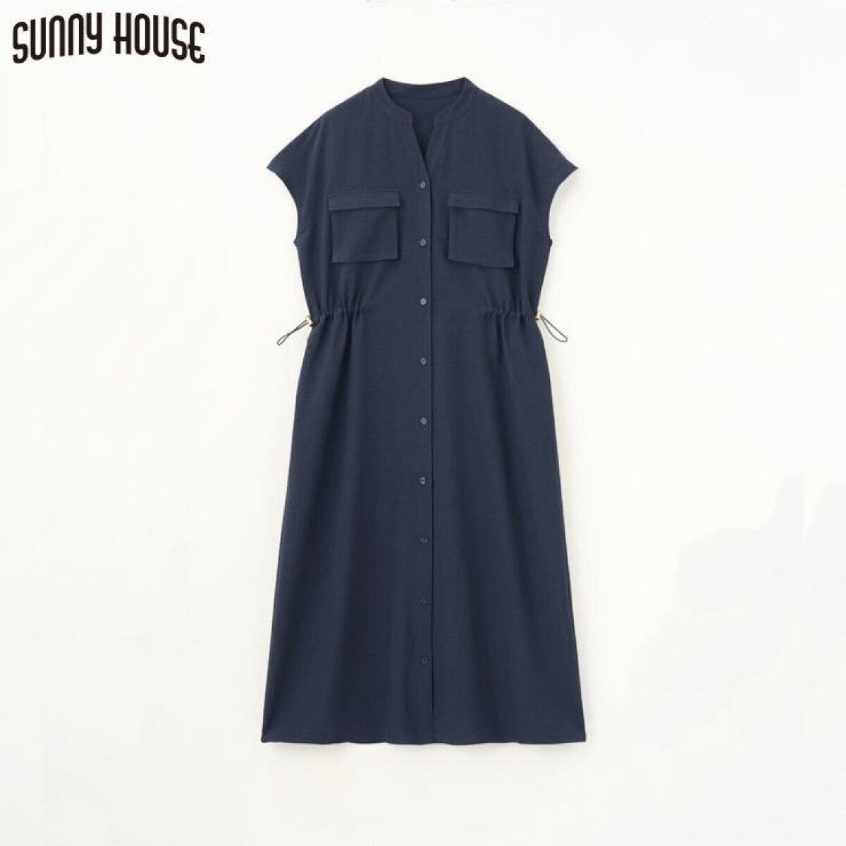 しまむらのドロストワンピース（SUNNY