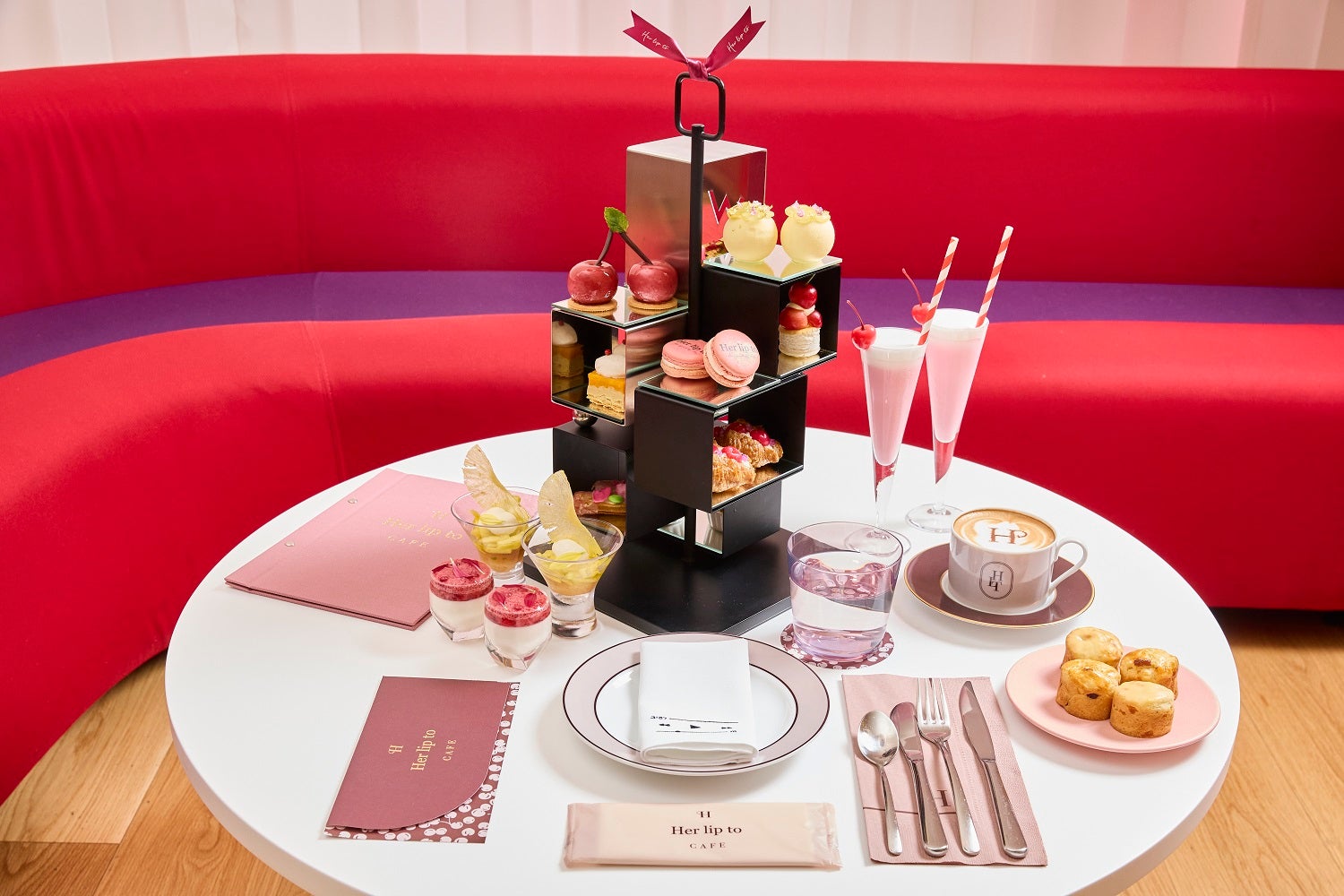 HER LIP TO POP UP AFTERNOON TEA／提供画像