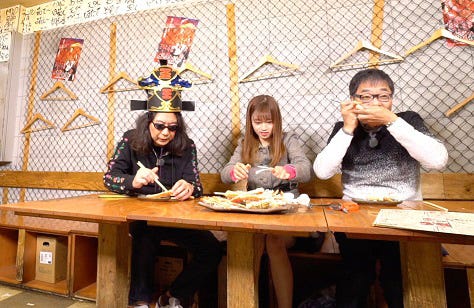 (左から)みうらじゅん、中井りか、いとうせいこう(C)フジテレビ