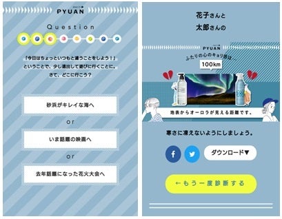 8つの質問でわかる2人の距離