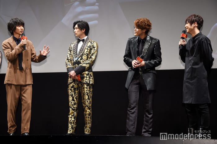 山崎賢人、新田真剣佑、宮野真守、梶裕貴 (C)モデルプレス