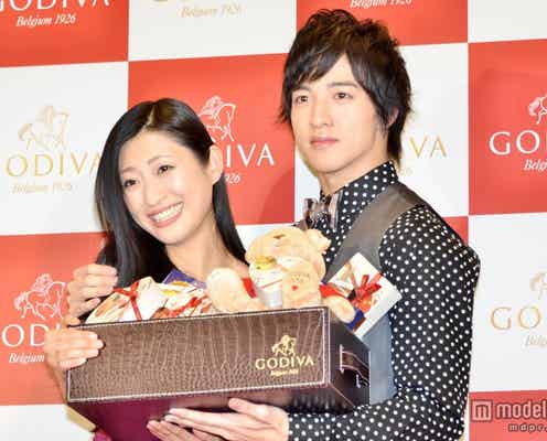 壇蜜、イケメン俳優の愛の告白に大照れ