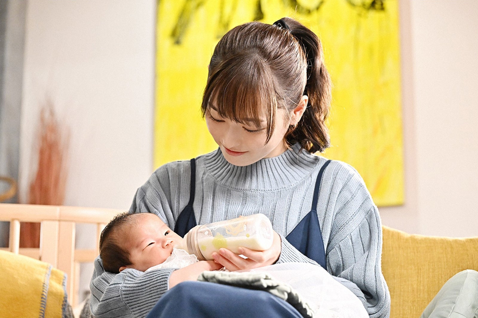 福原遥「１８／４０～ふたりなら夢も恋も～」第6話より（C）TBS