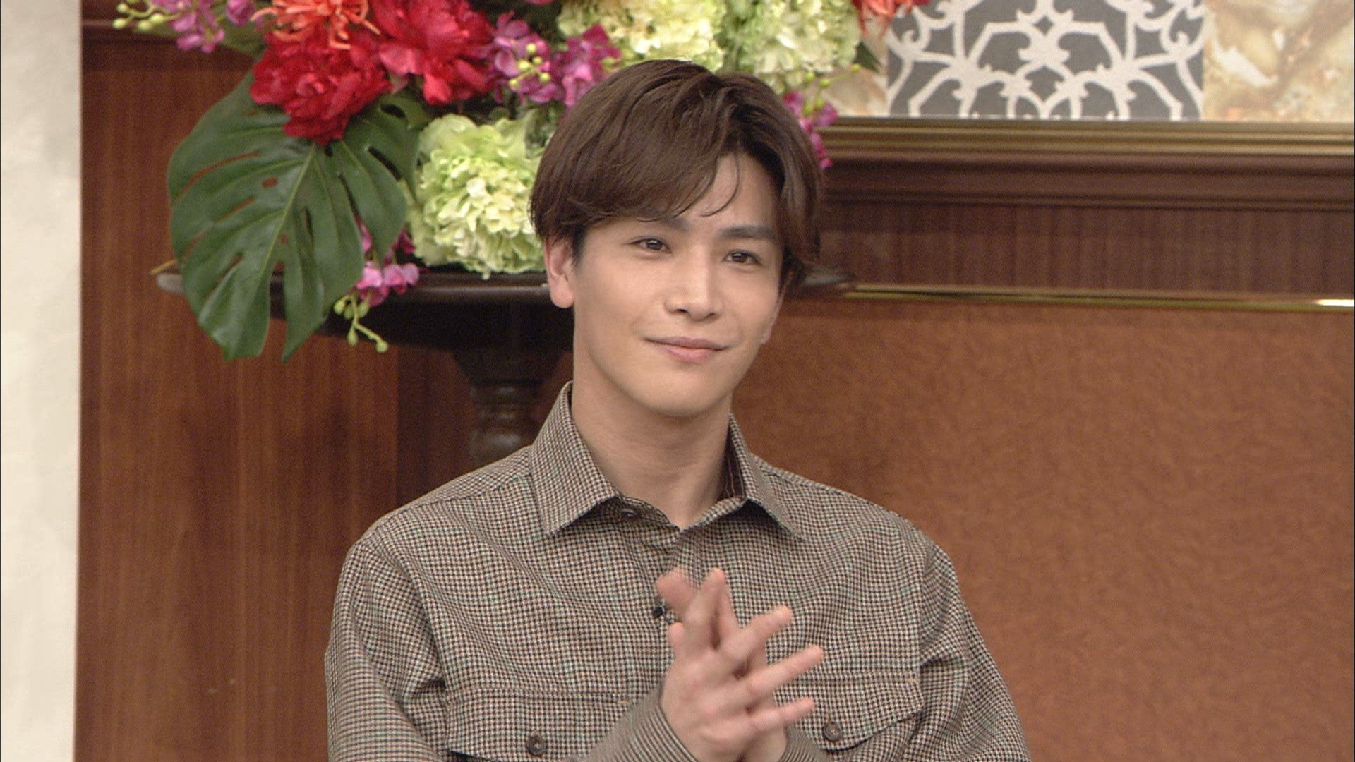 スタジオゲストの岩田剛典「誰も知らない明石家さんま」第6弾（C）日本テレビ