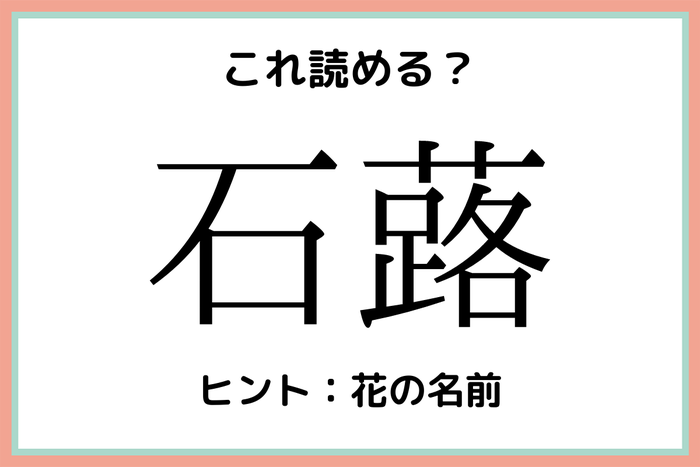 石蕗 いしろ 読めたらスゴイ 難読漢字 4選 モデルプレス 石蕗 いしろ 読めたらスゴイ 難読漢字 4選 モデルプレス