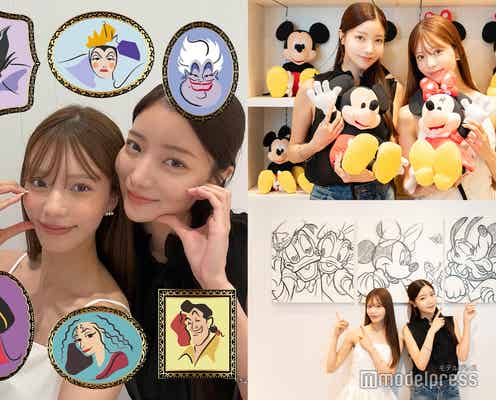 あなたが好きなディズニーヴィランズは?“ハロウィーン気分”先取りな日本最大のディズニーストアで藤田みりあ&maronが現地レポ