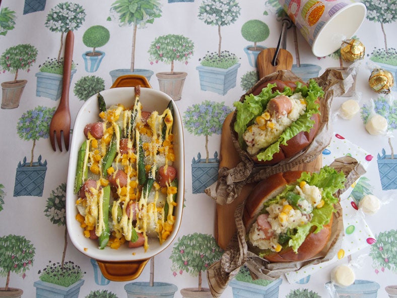 「ポテグラ→ポテサンド」