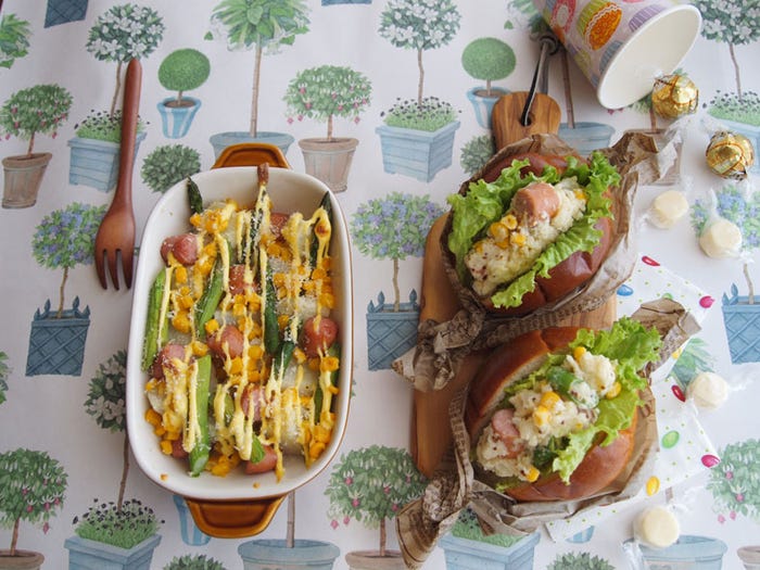 「ポテグラ→ポテサンド」