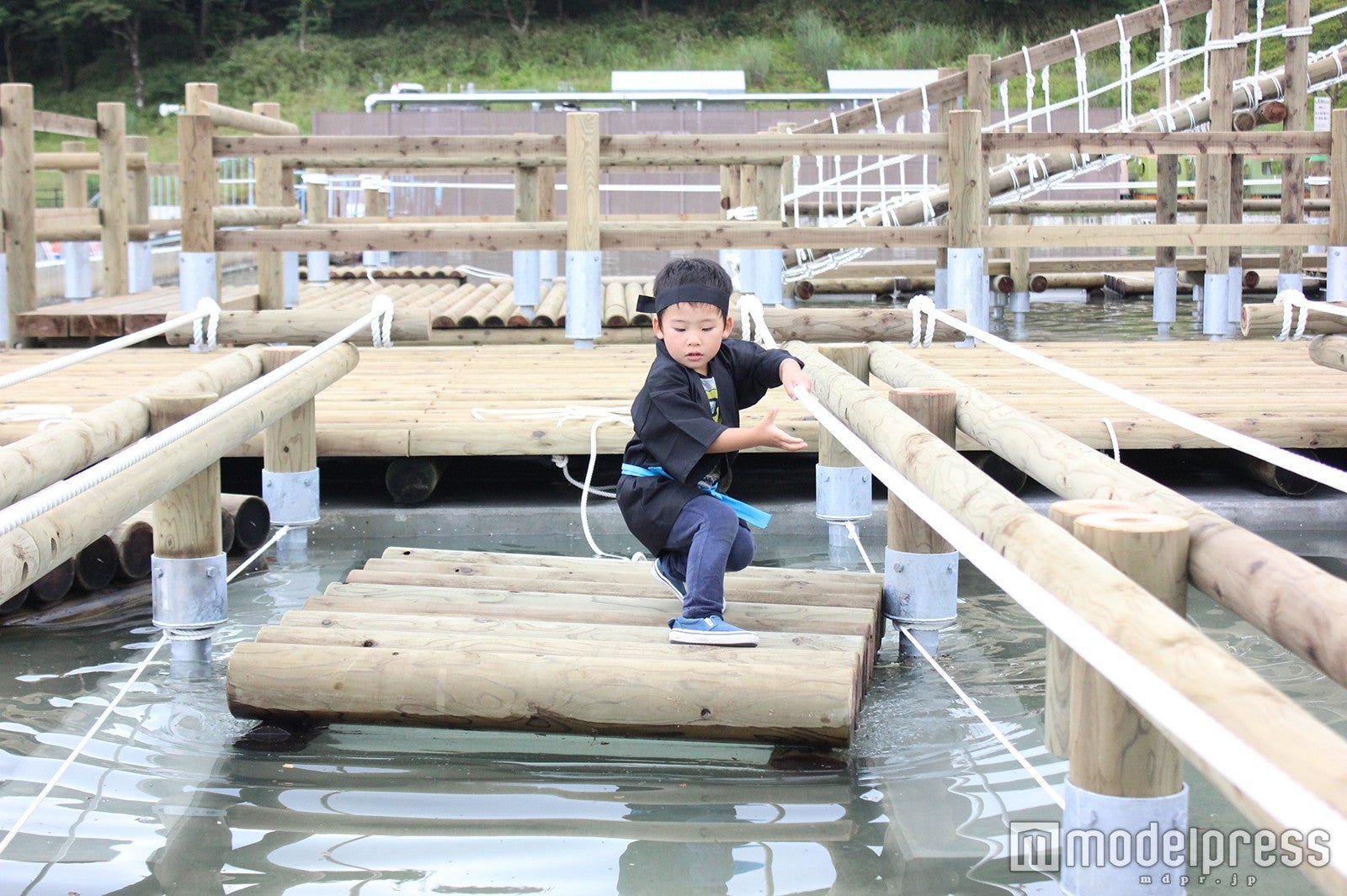 いかだ作戦／画像提供：富士急行